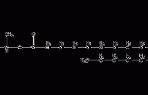 Isopropyl palmitate structural formula