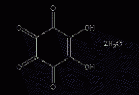 Structure formula of rose bengic acid dihydrate