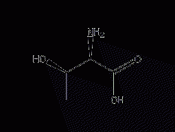 DL-allothreonine structural formula