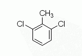 2,6-Dichlorotoluene Structural Formula