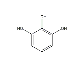 Pyrogallol structural formula