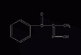 2-isonitrosophenylpropionone structural formula