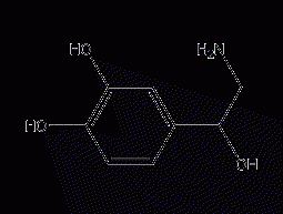 L-norepinephrine structural formula