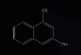 1,3-dihydroxynaphthalene structural formula