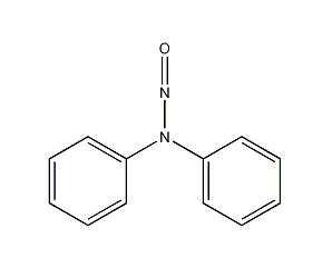 N-nitrosodiphenylamine structural formula