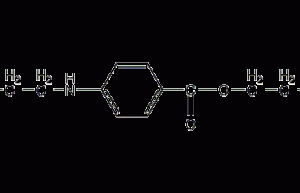 Tetracaine structural formula