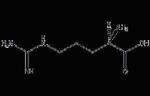 D-arginine structural formula