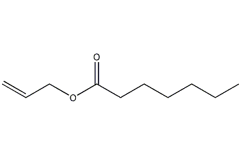 Allyl enanthate structural formula