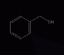 Phenyl acetonitrile structural formula