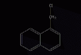 1-Chloromethylnaphthalene Structural Formula