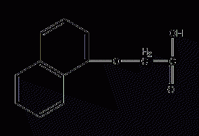 2-naphthyloxyacetic acid structural formula