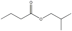 Isobutyl butyrate structural formula