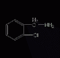 O-chlorobenzylamine structural formula