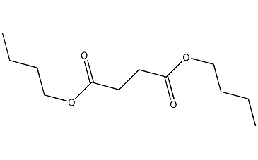 Dibutyl succinate structural formula