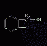 2-fluorobenzylamine structural formula