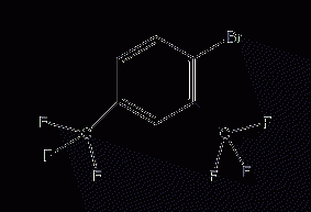 2,4-bis(trifluoromethyl)bromobenzene structural formula