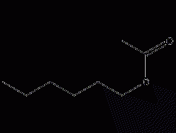 Hexyl acetate structural formula