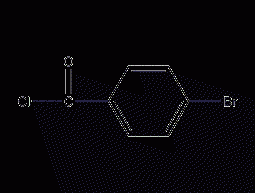 4-bromobenzoyl chloride structural formula