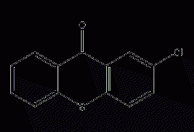 2-chlorothioxanthone structural formula