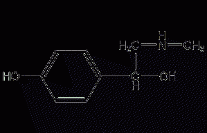 DL-Phenylephrine Structural Formula