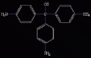 Rose aniline structural formula