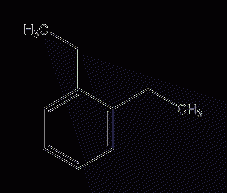 O-diethylbenzene structural formula