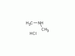 N-methylmethylamine hydrochloride structural formula