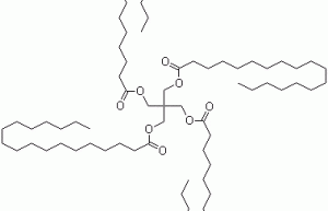 Pentaerythritol stearate structural formula