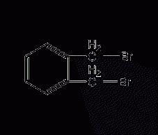 α,α'-dibromo-o-xylene structural formula