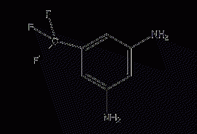 3,5-diaminotrifluorotoluene structural formula