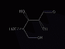 DL-Gum aldose structural formula