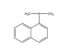 N,N-dimethyl-1-naphthylamine structural formula