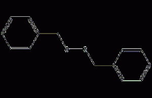 Dibenzyl disulfide structural formula