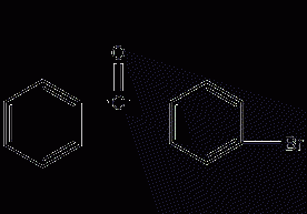 4-bromobenzoylbenzene structural formula