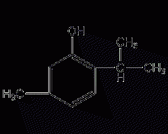 Thymol structural formula