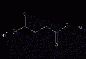 Disodium succinate structural formula