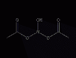 Basic aluminum acetate structural formula