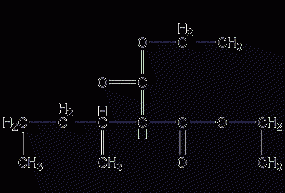 1-Methylpropyl diethyl succinate structural formula