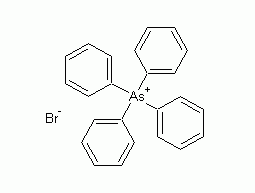 Structural formula of tetraphenylarsenium bromide