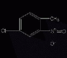 4-chloro-2-nitrotoluene structural formula