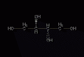 Erythritol Structural Formula