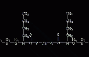 Zinc dibutyldithiocarbamate structural formula