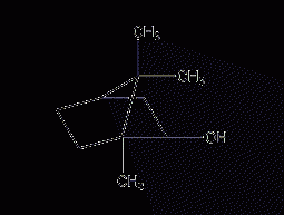 borneol structural formula