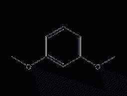 m-dimethoxybenzene structural formula