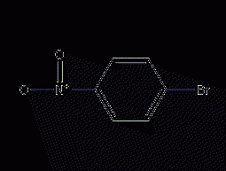 1-Bromo-4-nitrobenzene structural formula