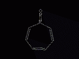 Cycloheptatrienone structural formula