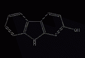 2-hydroxycarbazole structural formula