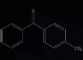 4-methylbenzophenone structural formula