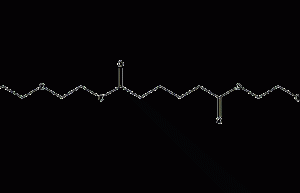 Bis(2-butoxyethyl) adipate structural formula