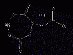 Magnesium Citrate Structural Formula